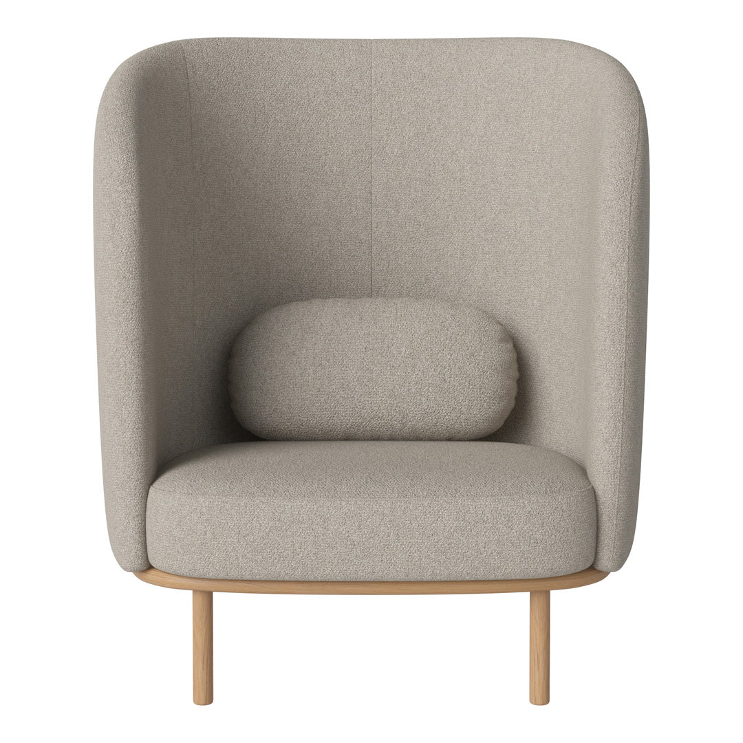 Fuuga Modern Nesting Armchair Set of 2 - Space Saving Stackable Lounge Chairs for Small Living Room, Bedroom or Office - Comfortable Accent Seating for Home Decor