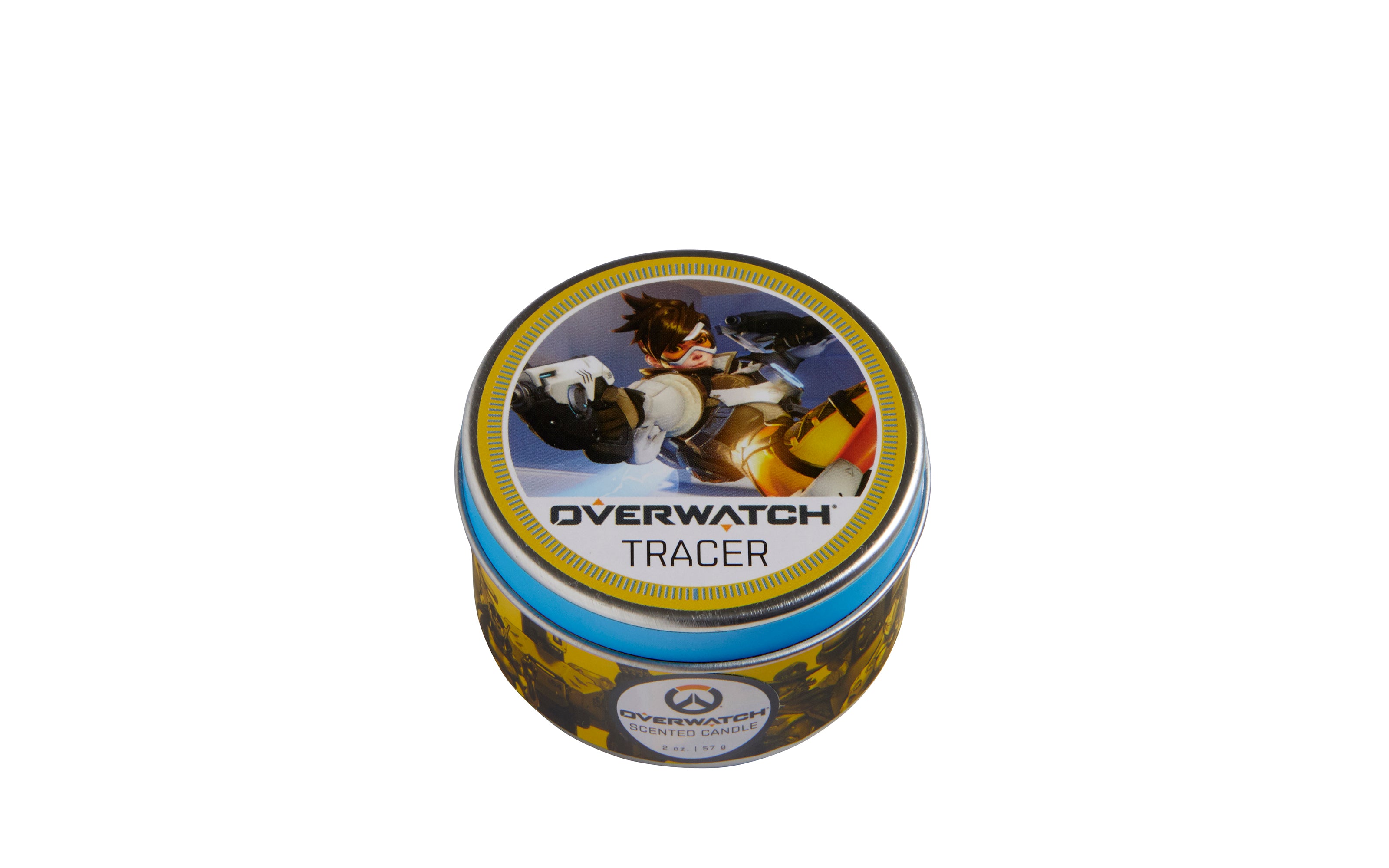 Overwatch Tracer Scented Candle - 2oz Video Game Themed Gift for Gamers | Perfect for Gaming Rooms, Bedrooms & Geek Decor
