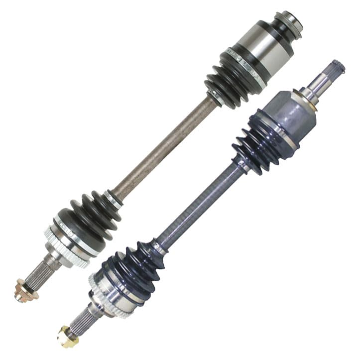 Pair of Front Left & Right CV Axle Shafts for Kia Sephia 1.8L Automatic Transmission 1995-1997 - BuyAutoParts 90-905522D - Replacement Drive Shafts for Smooth Ride & Power Transfer - Perfect for DIY Repairs & Professional Mechanics