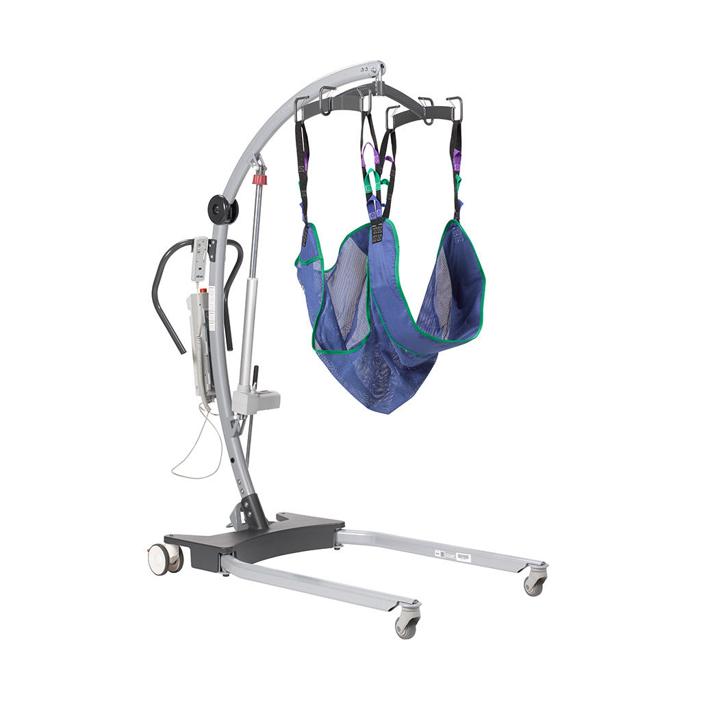 LEVANTAR Patient Floor Lift - Heavy Duty Home Medical Hoist for Elderly & Disabled Care - Safe Mobility Transfer Aid for Bed, Chair, Toilet - Ideal for Home Use & Nursing Facilities
