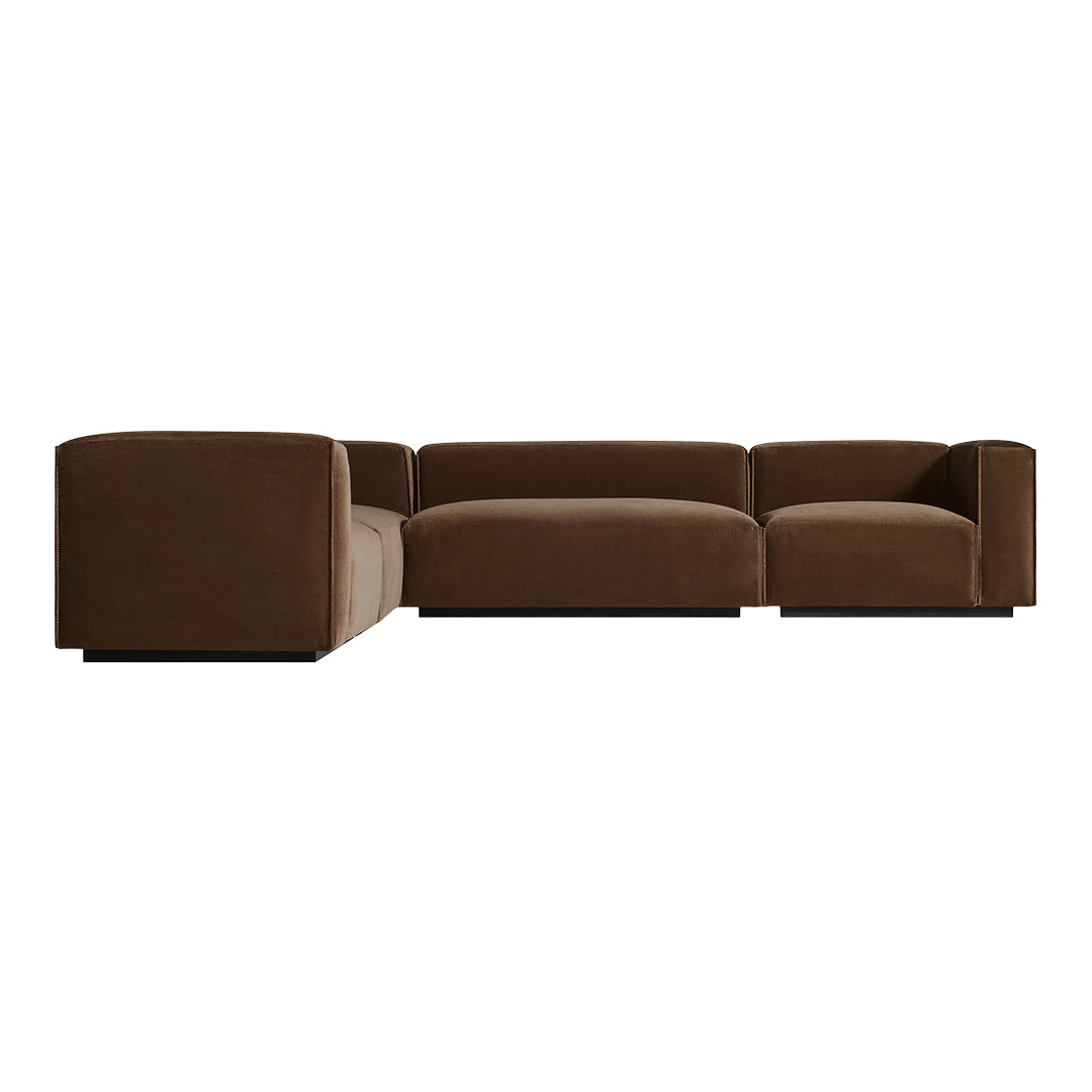 Cleon Large Sectional Sofa - Modern L-Shaped Couch for Living Room | Spacious Comfortable Fabric Sofa Set | Perfect for Family Gatherings & Movie Nights
