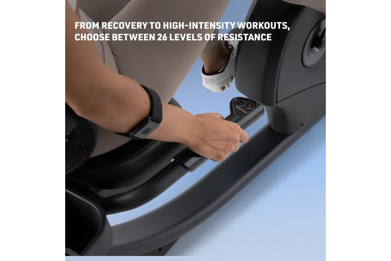 NordicTrack NEW 10 Recumbent Exercise Bike - Low-Impact Indoor Cycling Bike with Comfortable Seat & LCD Display - Perfect for Home Gym, Physical Therapy & Senior Fitness Workouts