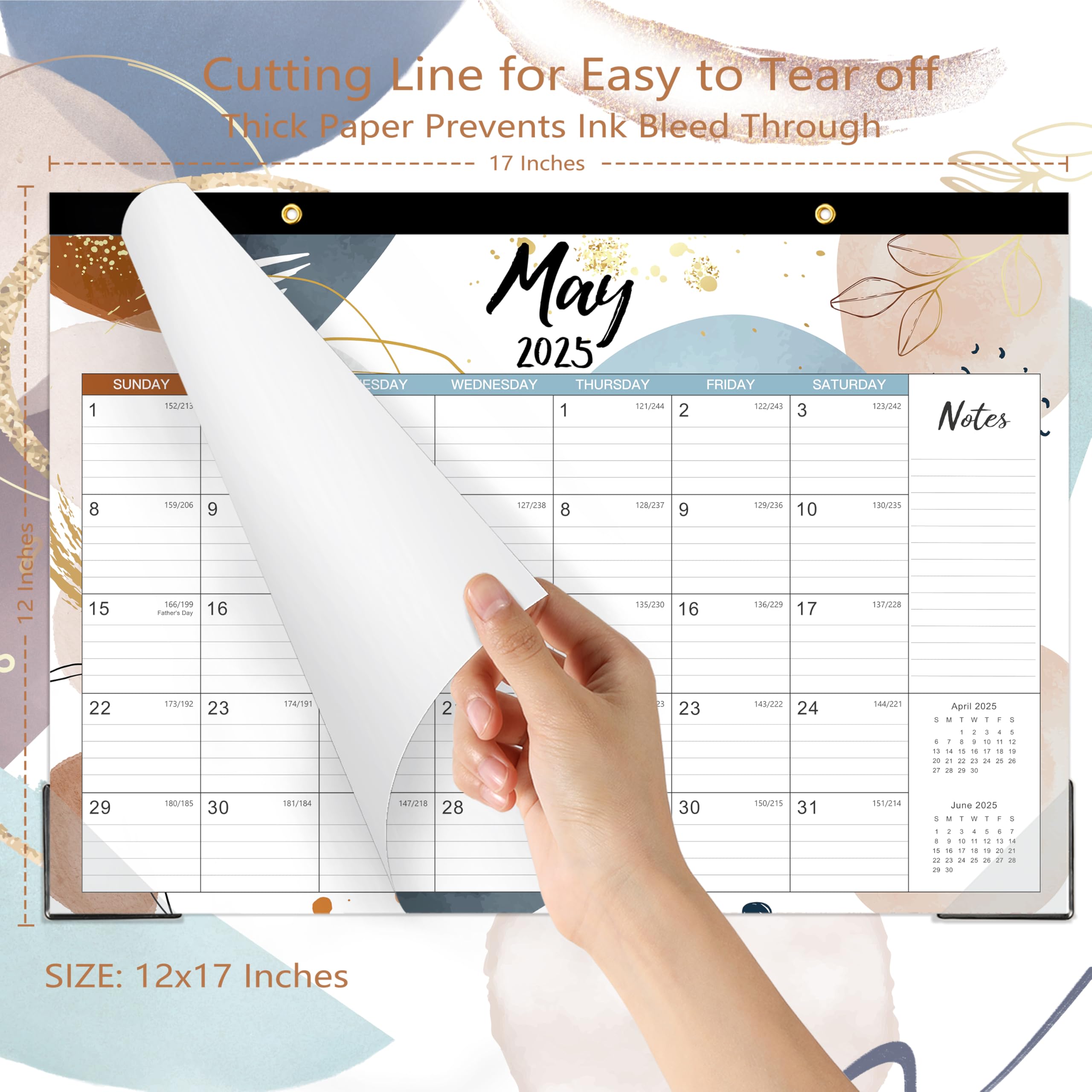 2025 Desk Calendar - Large 17