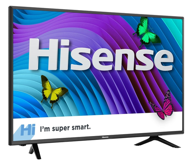Hisense 55 Inch 4K Ultra HD Smart LED TV with HDR, Alexa Built-in (Model 55DU6500) - Perfect for Home Theater, Gaming, and Streaming Netflix, Hulu, Prime Video