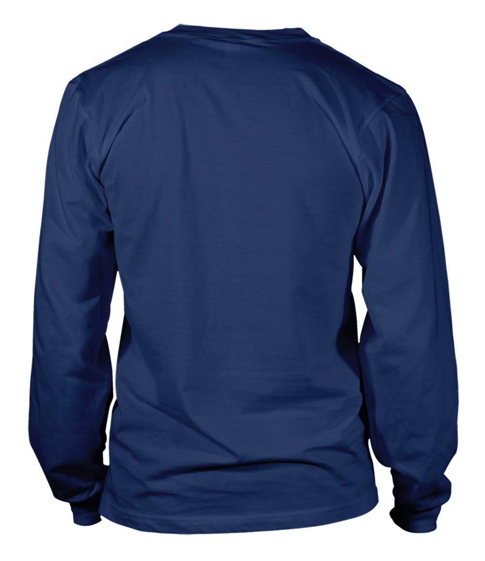 Papa The Man The Myth The Legend Unisex Long Sleeve T-Shirt - Comfortable Cotton Crewneck Top for Men & Women - Perfect for Family Gatherings, Casual Outings & Gift Giving