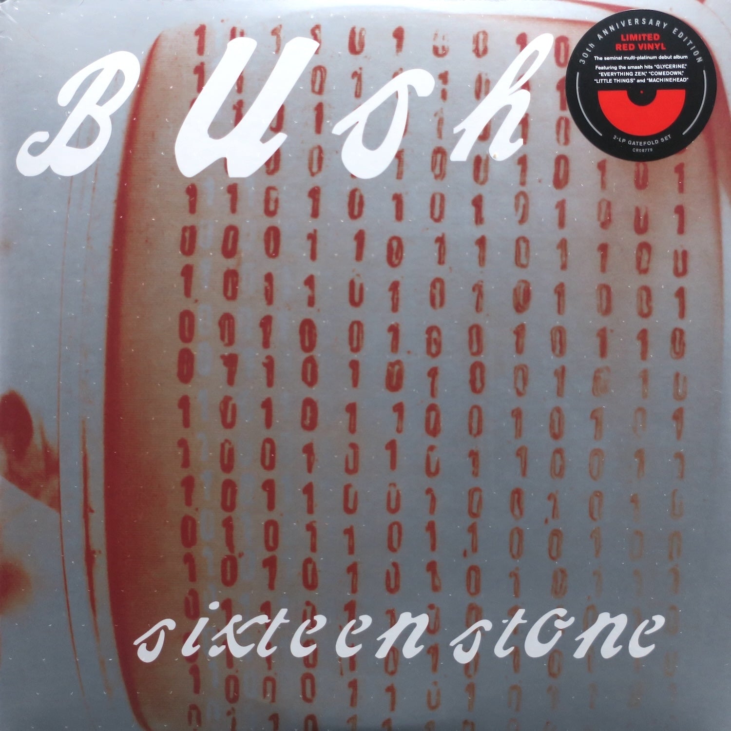 BUSH 'Sixteen Stone' 30th Anniversary Limited Edition RED Vinyl 2LP Record - Perfect for Music Collectors & Vinyl Enthusiasts, Great for Home Listening & Gifts