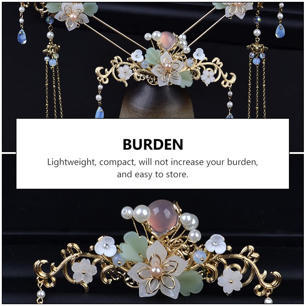 Vintage Chinese Hair Sticks - 3pcs Tassel Hair Pins for Women | Wedding & Party Accessories