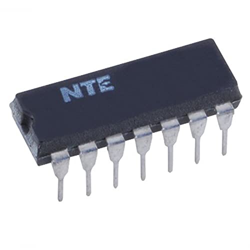 NTE9671 Integrated Circuit - HTL NAND Gate 14 Lead DIP - High-Speed Logic IC for Industrial Automation & Robotics (1 Piece) - Perfect for Control Systems, PLCs, and Digital Circuit Design