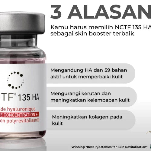 FILLMED FILORGA NCTF 135HA 3ml Anti-Aging Hyaluronic Acid Serum - Revitalize Skin & Reduce Wrinkles for Youthful Glow | Perfect for Daily Skincare Routine & Professional Treatments