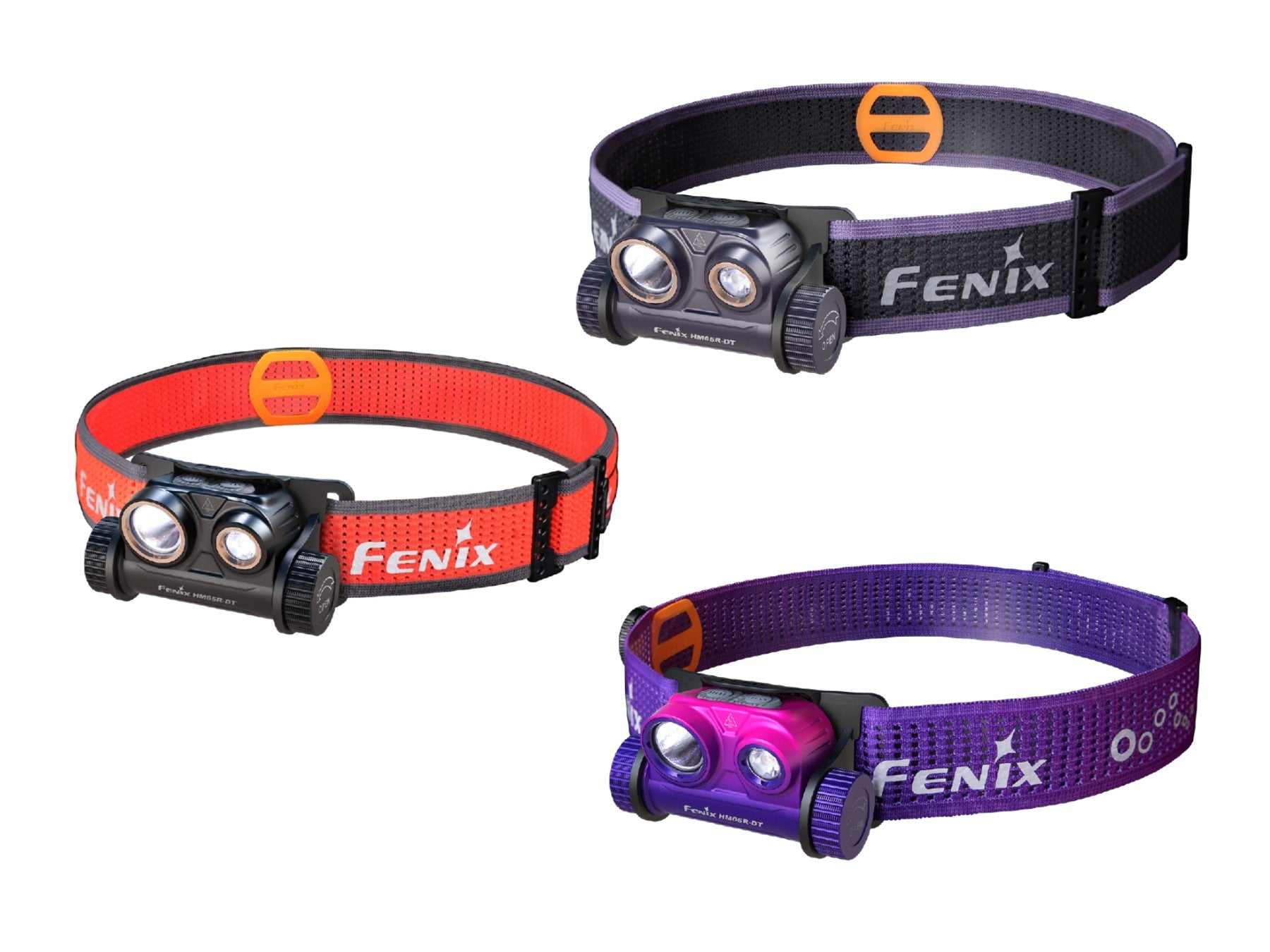Fenix HM65R DT Rechargeable LED Headlamp - 1400 Lumens, Waterproof Headlight for Trail Running, Hiking, Camping & Outdoor Adventures