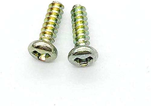10 PCS Universal Y Tri-Wing & Cross X Screws for Gameboy GB GBA GBC Console Shell Repair - Perfect for Gameboy Accessories Replacement and DIY Fixing (6pcs Y + 4pcs X Screws)