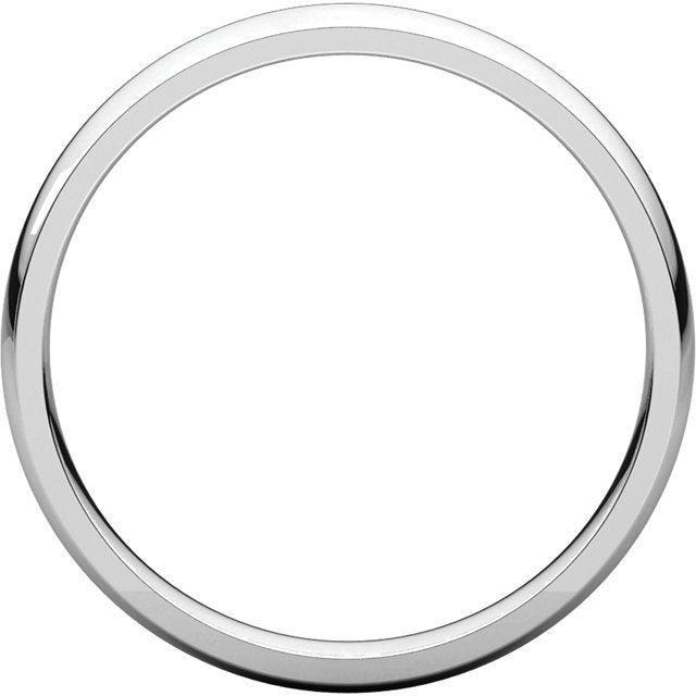 14K Gold 3mm Comfort Fit Wedding Band for Women - Elegant & Lightweight Ring for Bridal, Anniversary, or Everyday Wear