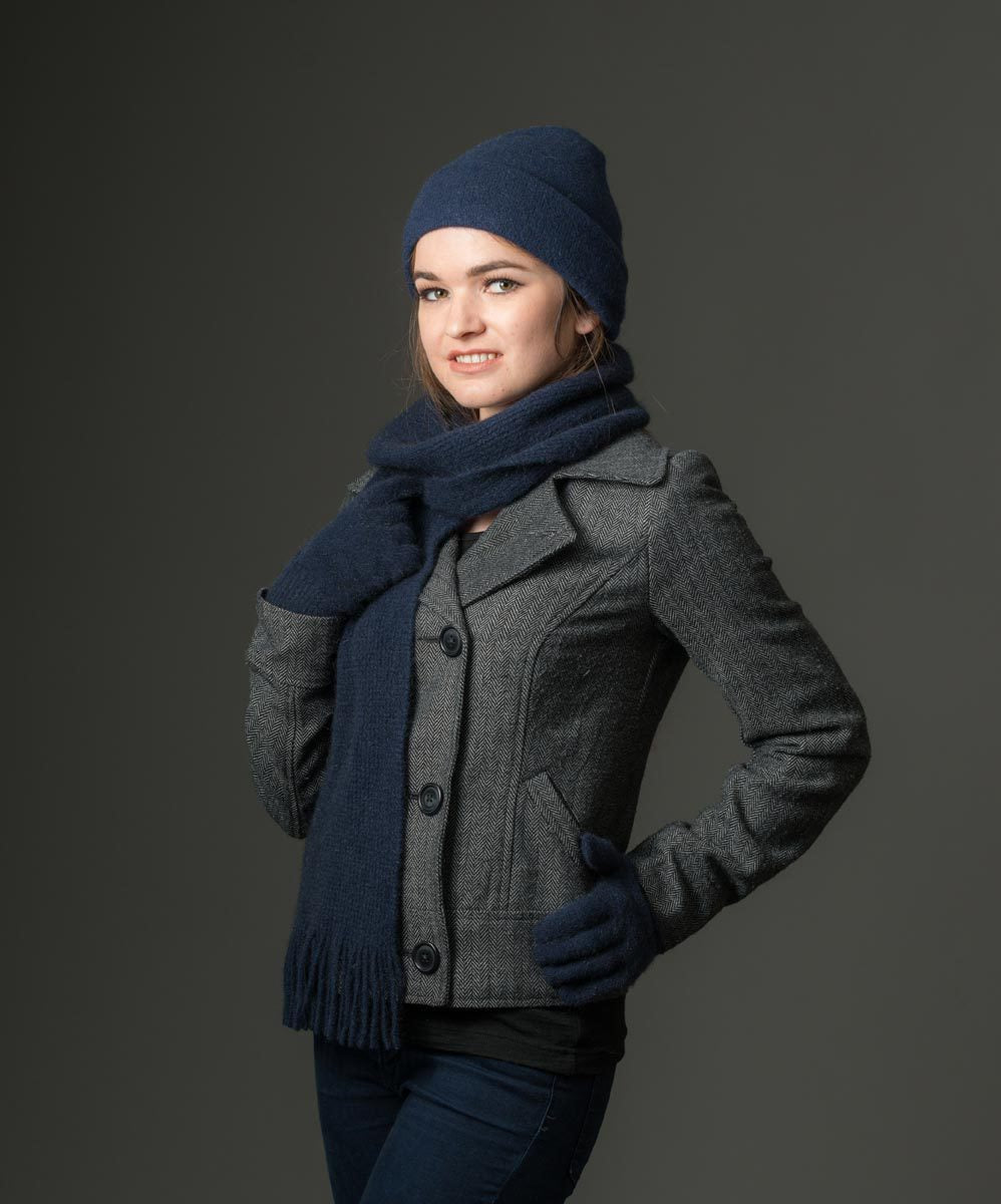 Premium Unisex Twilight Plain Gloves - Soft Possum Merino Wool Blend for Men & Women | Warm Winter Accessories for Outdoor Activities, Skiing & Snowboarding