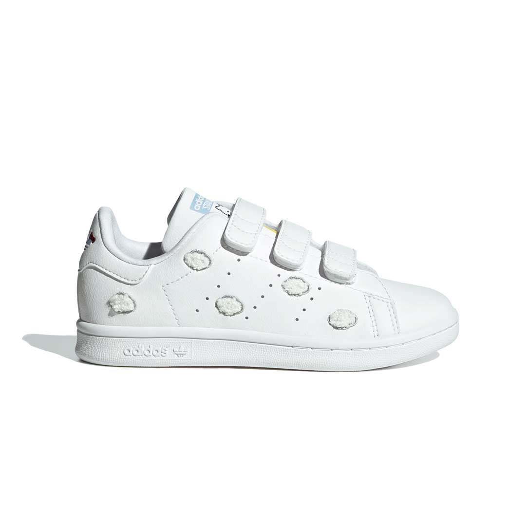 Adidas Kids' Preschool Adidas x Hello Kitty Stan Smith Comfort Closure Sneakers (IF7023) - Cute & Comfortable Shoes for Toddlers, Perfect for Playtime, School & Everyday Wear