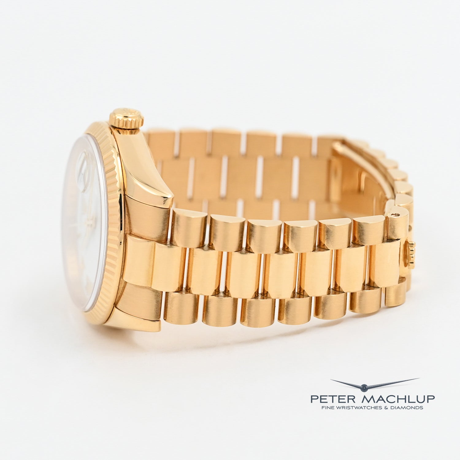 Authentic Rolex Day-Date 36mm Men's Watch - 2008 Model - Luxury Gold & Stainless Steel - Perfect for Business & Formal Events