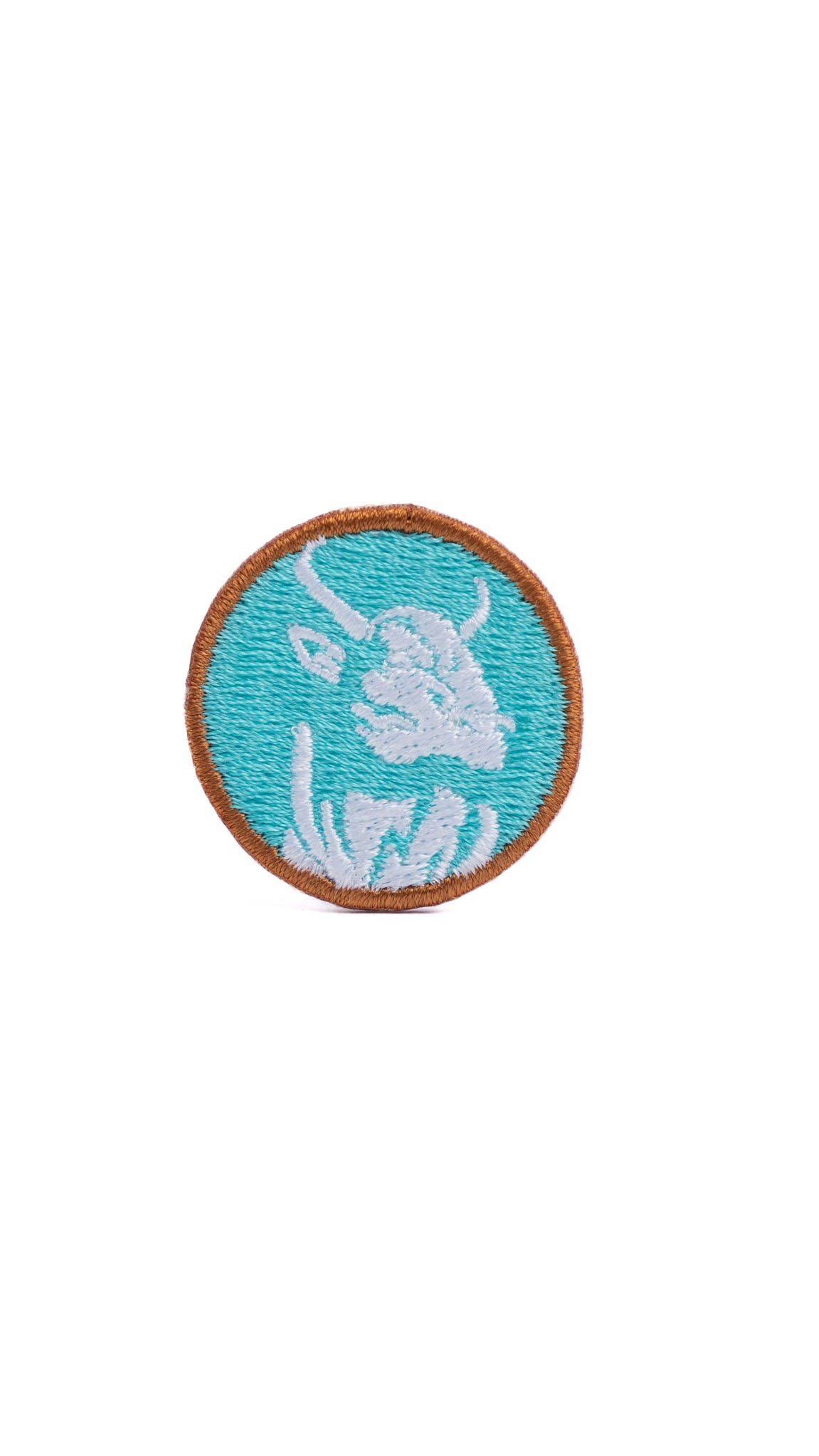 Rock'em Circle Hat Patch 2024 - Trendy Embroidered Iron-On Patch for Hats, Jackets & Bags - Perfect for DIY Fashion, Customization & Gifts