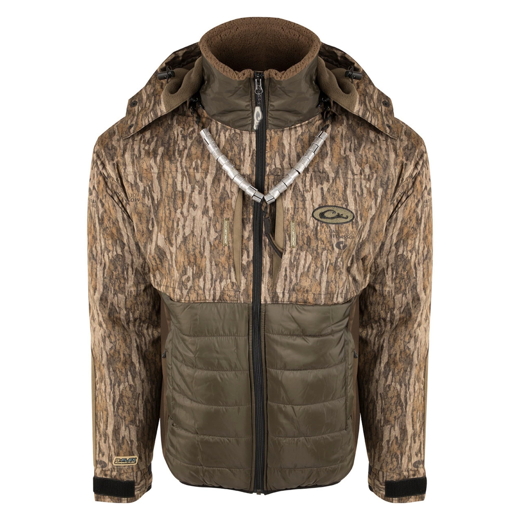 Drake Waterfowl® LST Guardian Flex™ Double Down Eqwader™ Waterproof Breathable Insulated Hunting Jacket for Men - Warm Winter Waterfowl Hunting Gear for Duck & Goose Hunting in Wetlands & Cold Weather
