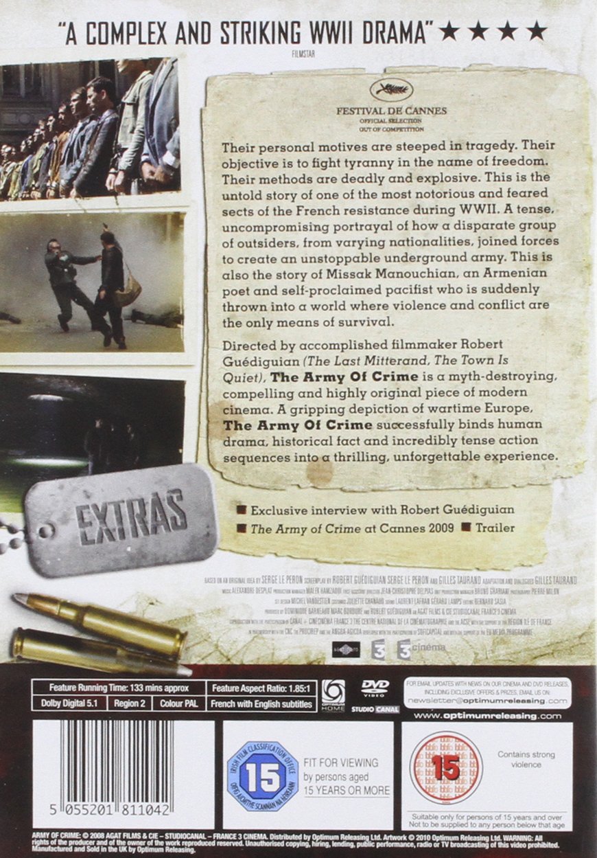 Army of Crime - Classic French Resistance Film | WWII Drama | Historical Movie for History Buffs & Film Lovers | Perfect for Movie Nights & History Class Discussions