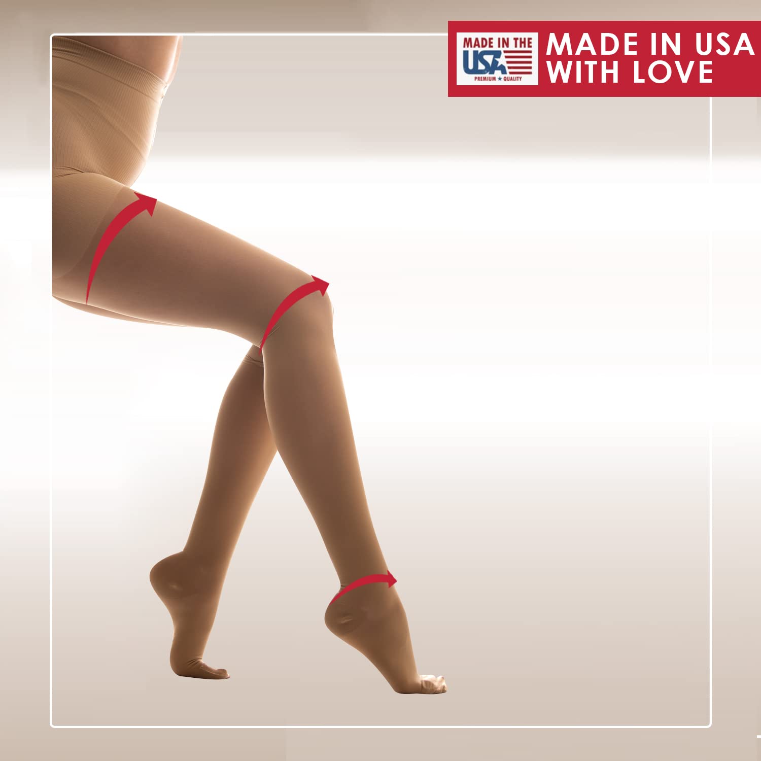 Medicella Women's Sheer Tights - Comfortable & Stylish Nylon Stockings for Everyday Wear, Office, or Special Occasions