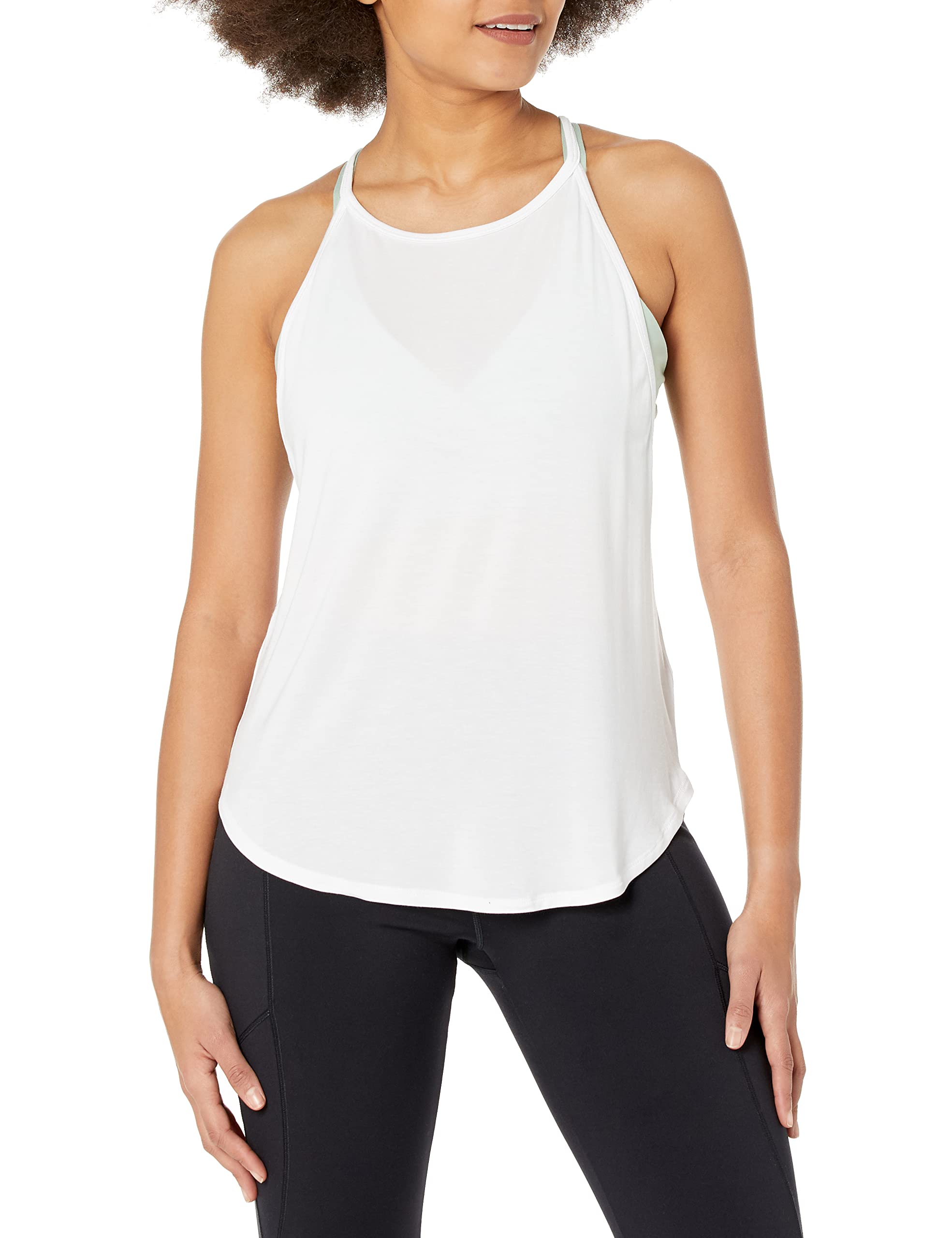 prAna Women's Foundation Slit Back Tank Top - Breathable Yoga & Workout Shirt for Women | Perfect for Gym, Running, Pilates & Casual Wear