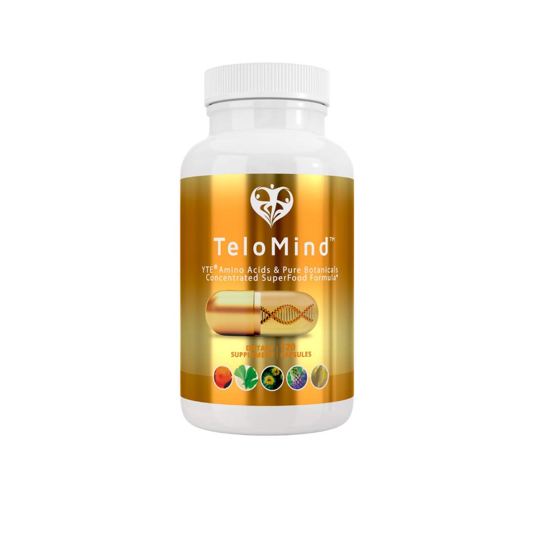 TeloMind - Premium YTE Amino Acids & Pure Botanicals Superfood Supplement | Anti-Aging, Energy Boost & Cellular Support | Ideal for Daily Wellness, Fitness Recovery & Longevity Support