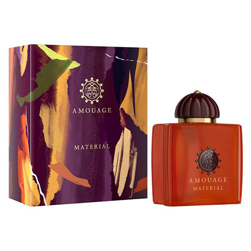 Amouage Material 100ml Eau de Parfum for Women - Luxury Floral Scent, Long-Lasting Fragrance | Perfect for Evening Events, Date Nights & Special Occasions