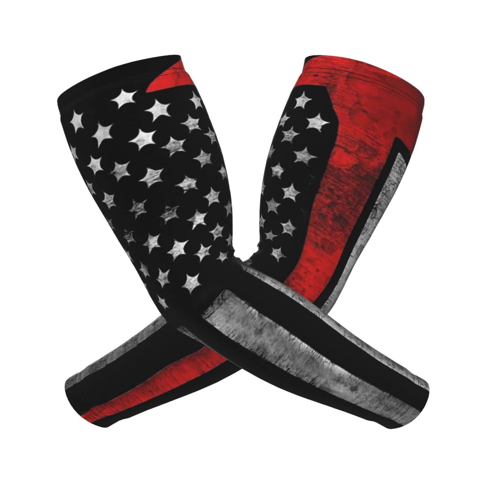 Men's & Women's UV Protection Arm Sleeves - Thin Compression Sleeves for Running, Cycling, Golf & Outdoor Sports - Sun Protective Gear for Firefighters, Driving & Fishing