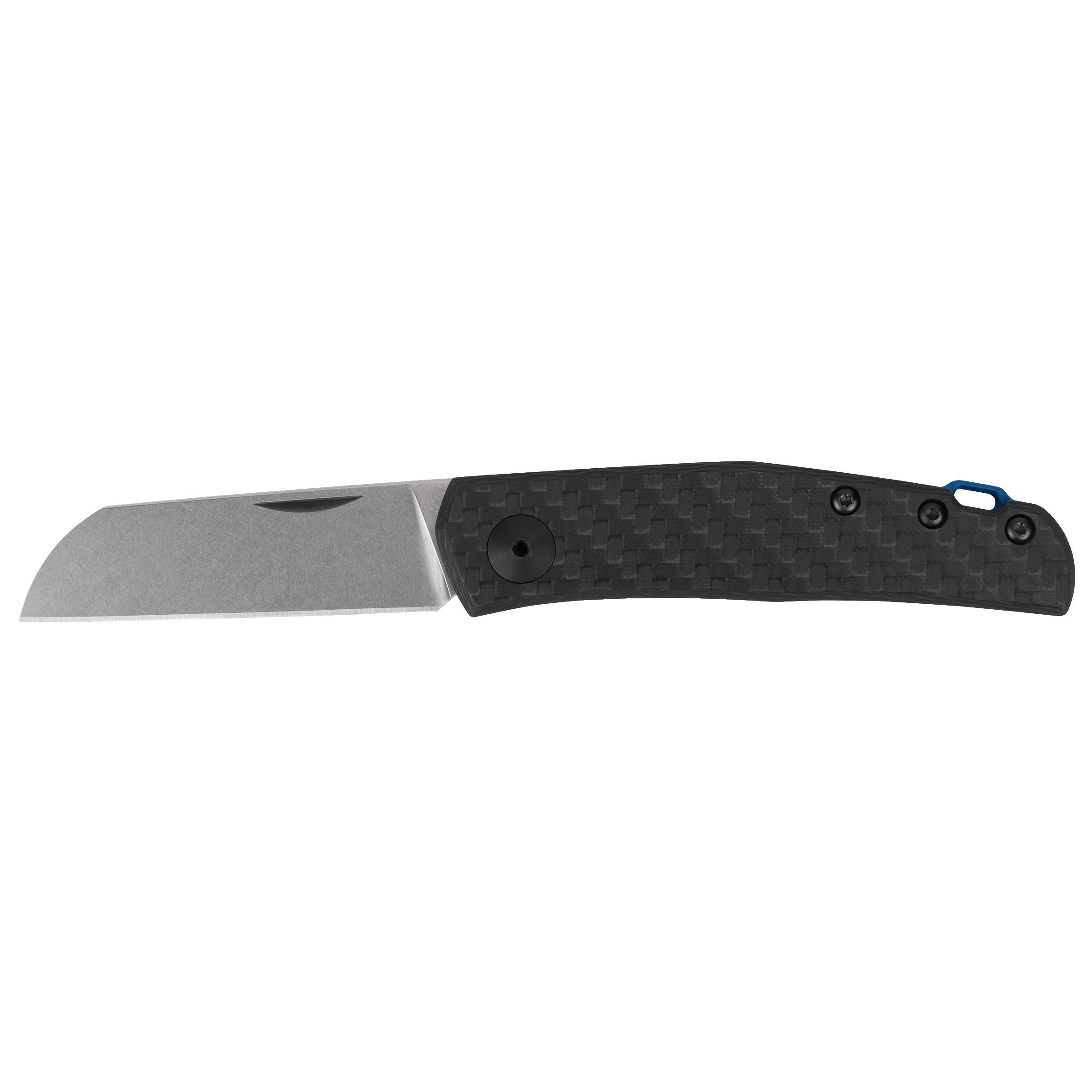 Zero Tolerance 0230 Jens Anso Design Manual Opening Slip Joint Folding Knife - Black Carbon Fiber Blade - EDC, Outdoor, Camping, Survival & Everyday Carry Knife