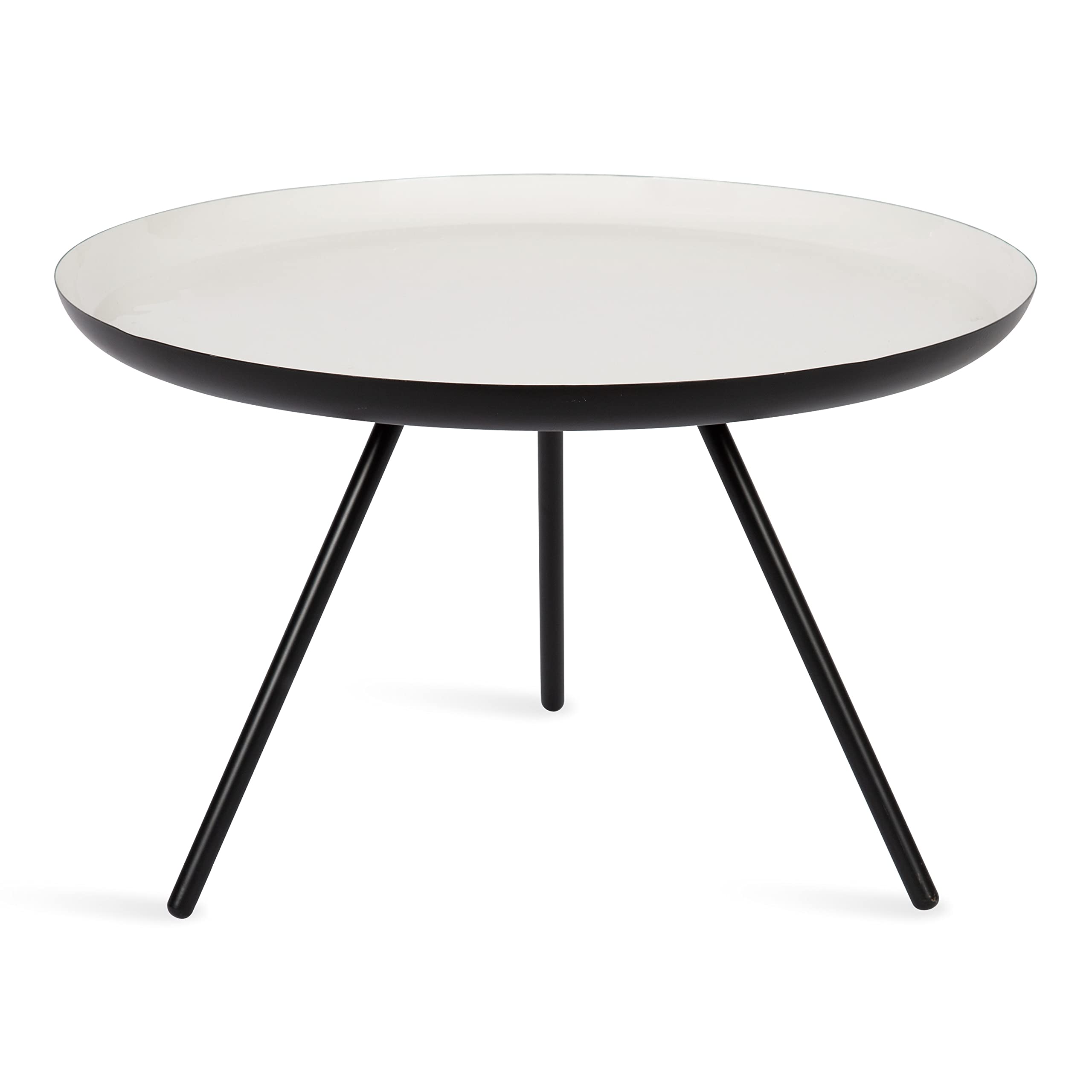 Kate & Laurel Laranya Modern Metal Coffee Table - 25