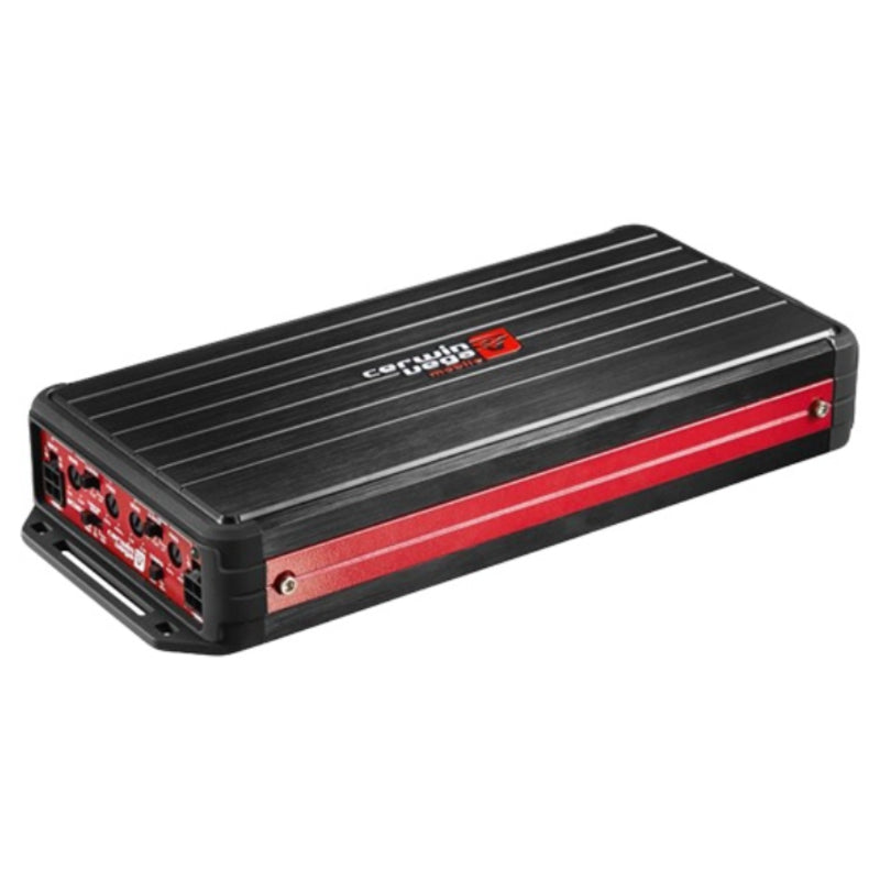 Cerwin Vega VCU84 1200W Peak 500W RMS Class D 4 Channel Marine Amplifier - High Power Waterproof Boat Audio System for Marine, Yacht, and Outdoor Adventures