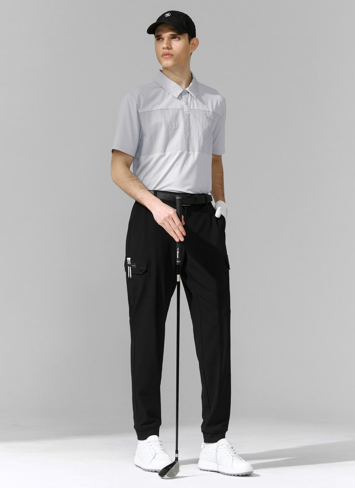 Magic Hole Polo Short Sleeve Shirt for Men - Breathable Summer Golf & Casual Wear - Perfect for Outdoor Activities, Sports & Office