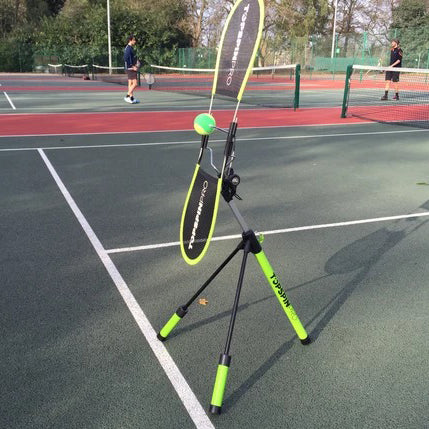TopspinPro Tennis Trainer - Improve Your Spin & Control - Perfect for Beginners & Advanced Players - Great for Practice, Coaching & Match Play