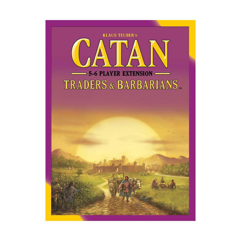 Catan Board Game Expansion - Traders & Barbarians 5-6 Player Extension Set for Family Game Night & Strategy Game Lovers
