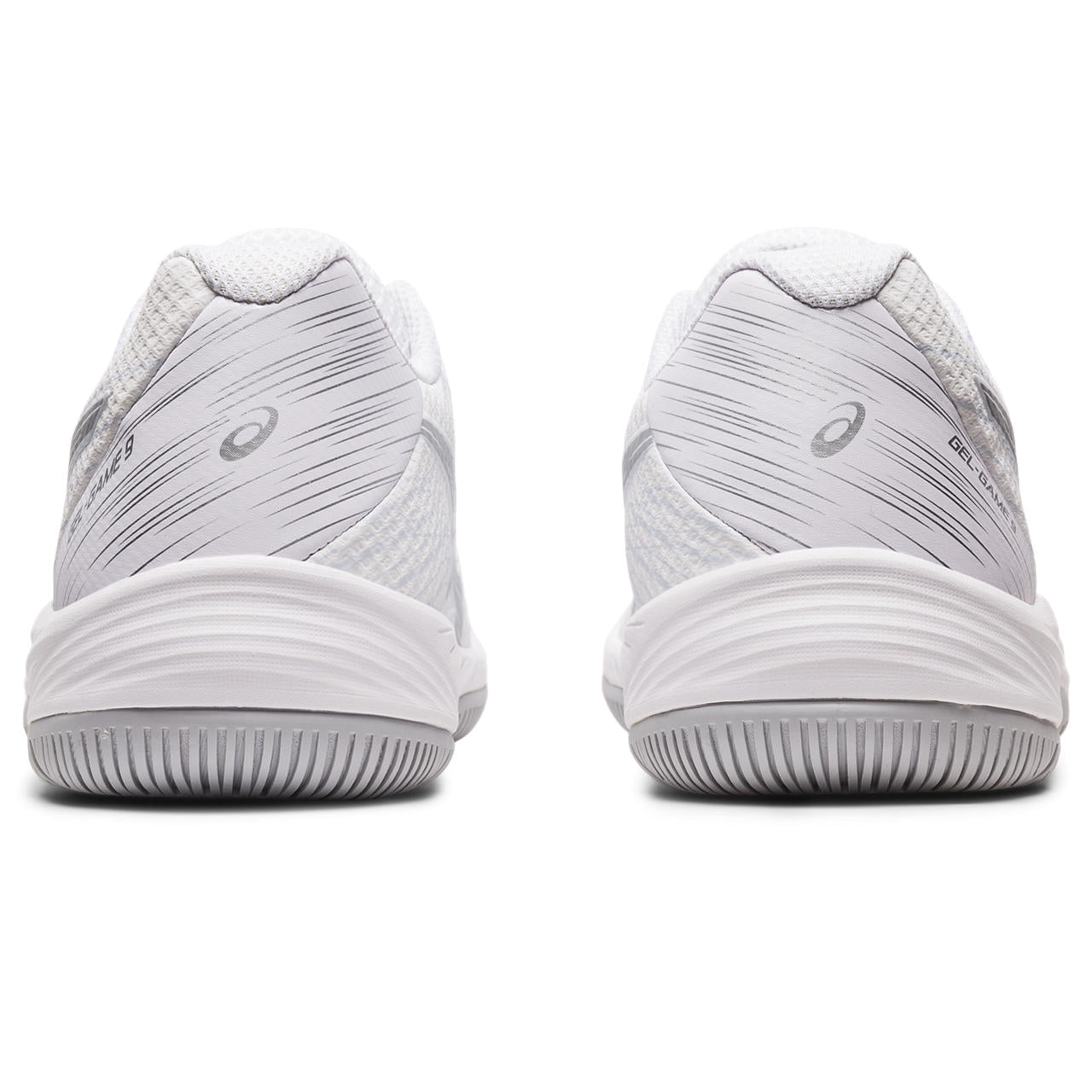 ASICS Gel Game 9 Women's Tennis Shoes - White/Silver - Lightweight Cushioned Court Shoes for Women - Perfect for Tennis, Pickleball & Gym Training