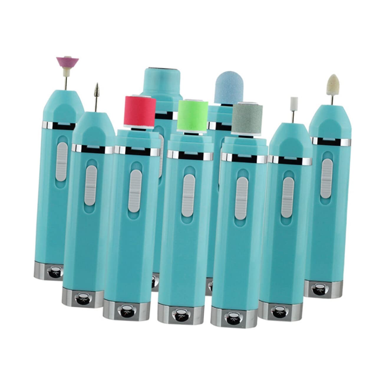 DOITOOL Electric Nail Drill Machine - Professional Manicure & Pedicure Kit with Multiple Attachments for Salon & Home Use - Perfect for Nail Trimming, Shaping, and Polish Removal