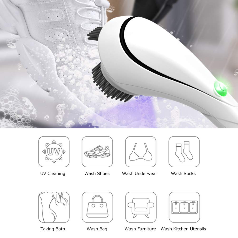 Electric Shoe Cleaner & Brush - USB Rechargeable Multi-Functional Shoe Cleaning Kit for Sneakers, Boots & Leather Shoes | Perfect for Home, Office & Travel Use