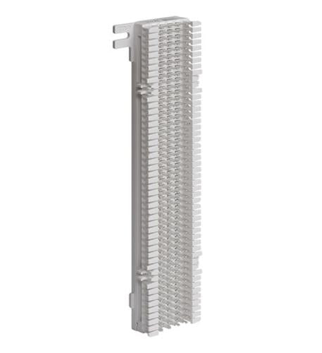 25 Pack 50 Pair 66 Wiring Block ICC IC066NBC50 - Reliable Telephone & Network Connection for Home & Office Use