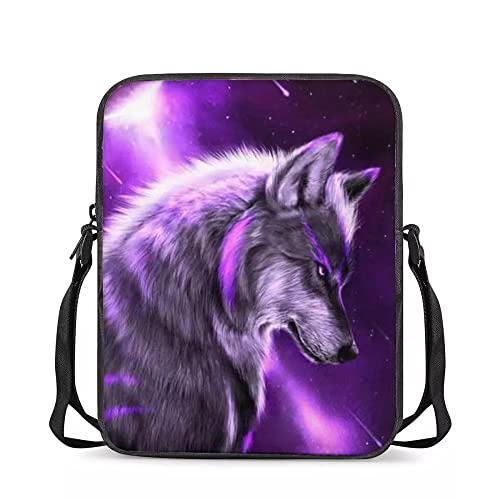 Purple Galaxy Wolf