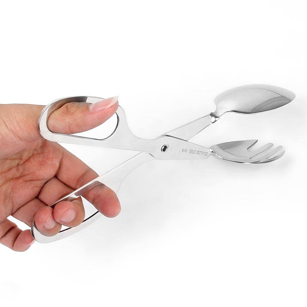 Premium Stainless Steel Kitchen Utensil Set - Spoon, Spatula, Tongs for Cooking, Baking & Grilling | Durable & Dishwasher Safe | Perfect for Home Chefs & BBQ Enthusiasts