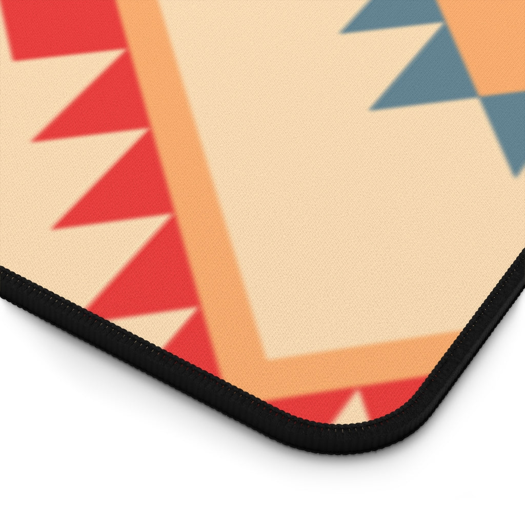 Boho Southwestern Canyon Slate Desk Mat - Extra Large Mouse Pad & Desk Accessory (3 Sizes) for Home Office, Gaming & Workspace Protection