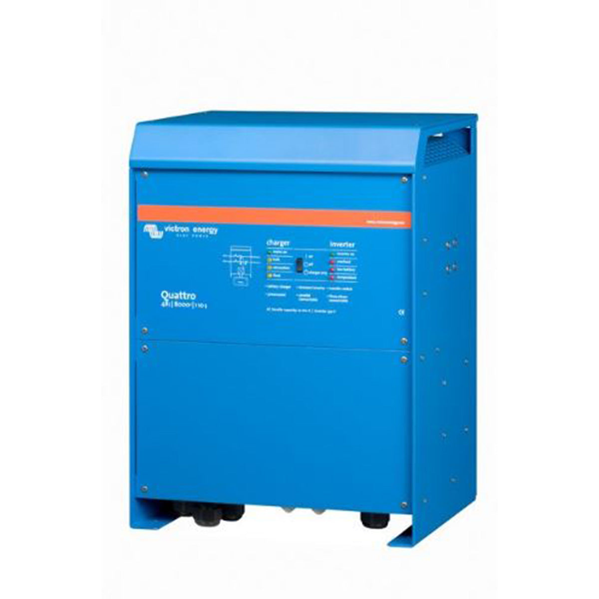 Victron Energy Quattro 48V 8000W 110A 230V VE.Bus Inverter/Charger - Perfect for Off-Grid Solar Systems, Marine & RV Power Solutions