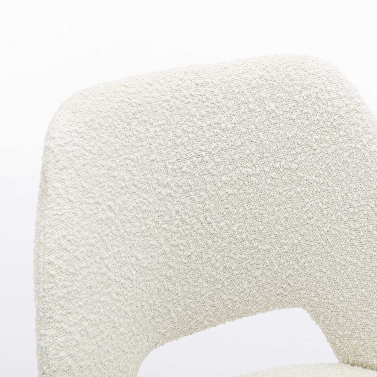 Luxury Belmont Boucle Office Chair - Ergonomic Executive Desk Chair with Adjustable Height for Home & Office Workspace - Perfect for Remote Work, Gaming & Study