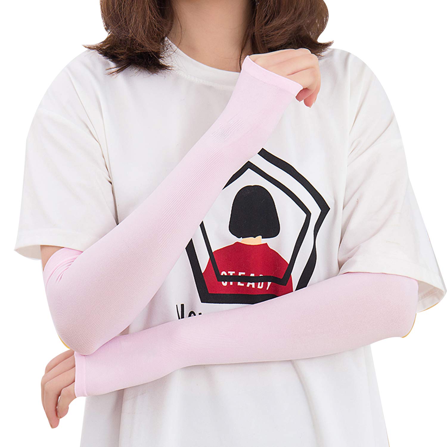 Cooling Arm Sleeves & Bandana Neck Gaiter - UV Protection Face Mask & Headband for Men & Women - Perfect for Running, Cycling, Hiking & Outdoor Sports