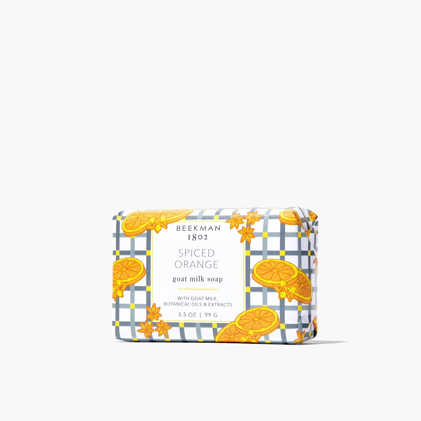 Organic Spiced Orange Scented Goat Milk Soap - Handmade, Natural & Moisturizing for Dry Skin - Perfect for Bath, Shower & Gift Giving
