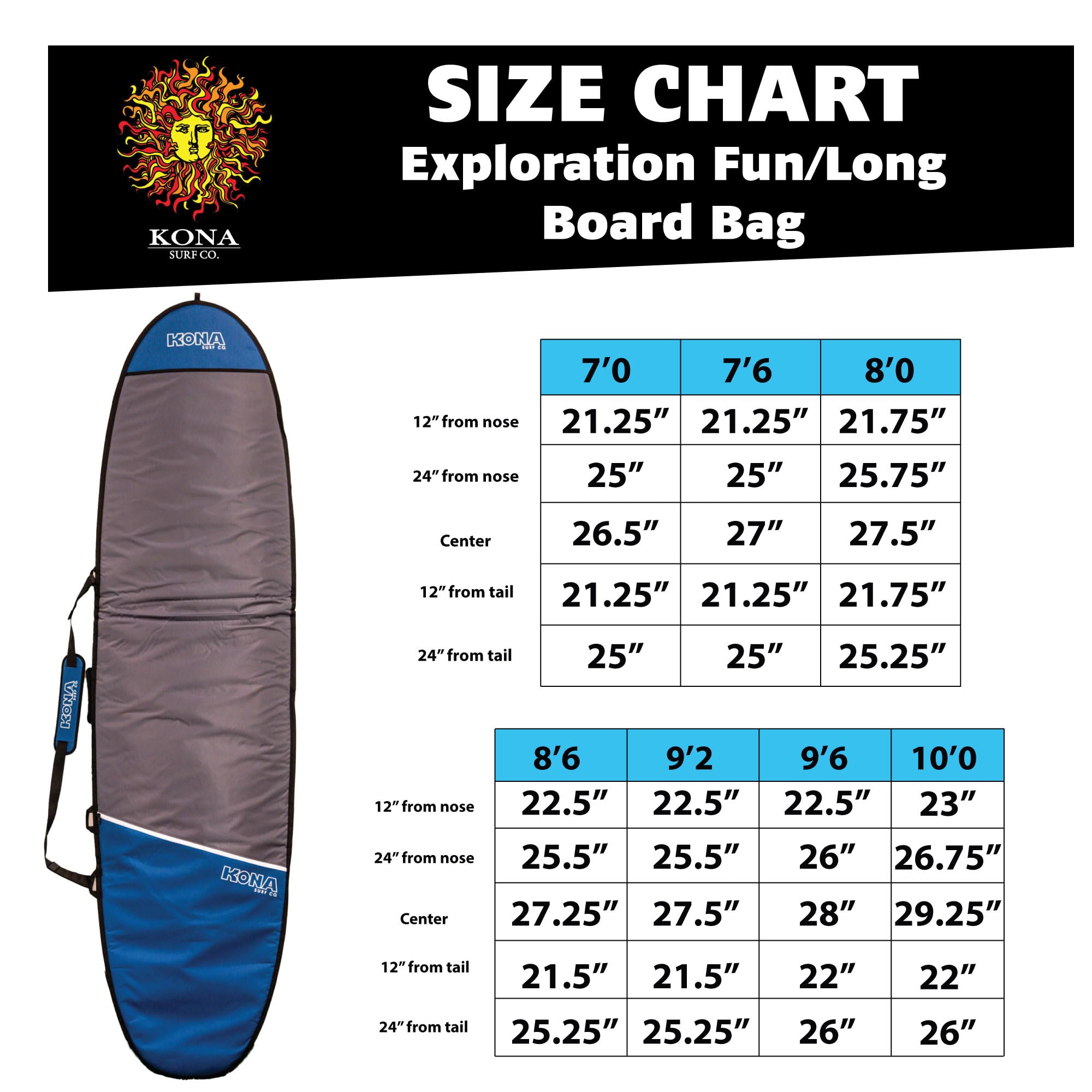 Premium Waterproof Surfboard Bag - Lightweight & Durable Travel Cover for Short/Long Boards - Perfect for Surfing, Travel & Storage (Fits 6' to 9' Boards)
