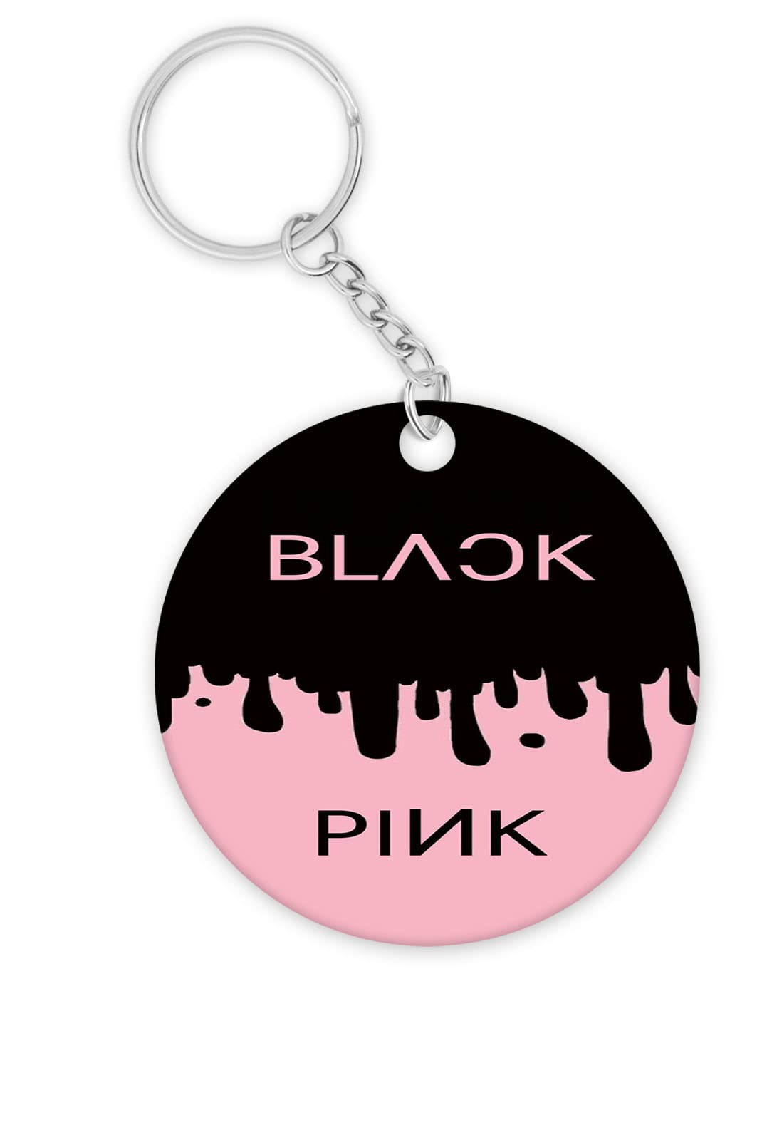 Blackpink Signature Ceramic Coffee Mug with Keychain - 350ml HD Printed Microwave Safe White Mug for Girls & Boys - Perfect Gift for K-Pop Fans, Office Use, and Home Decor (Pack of 2)