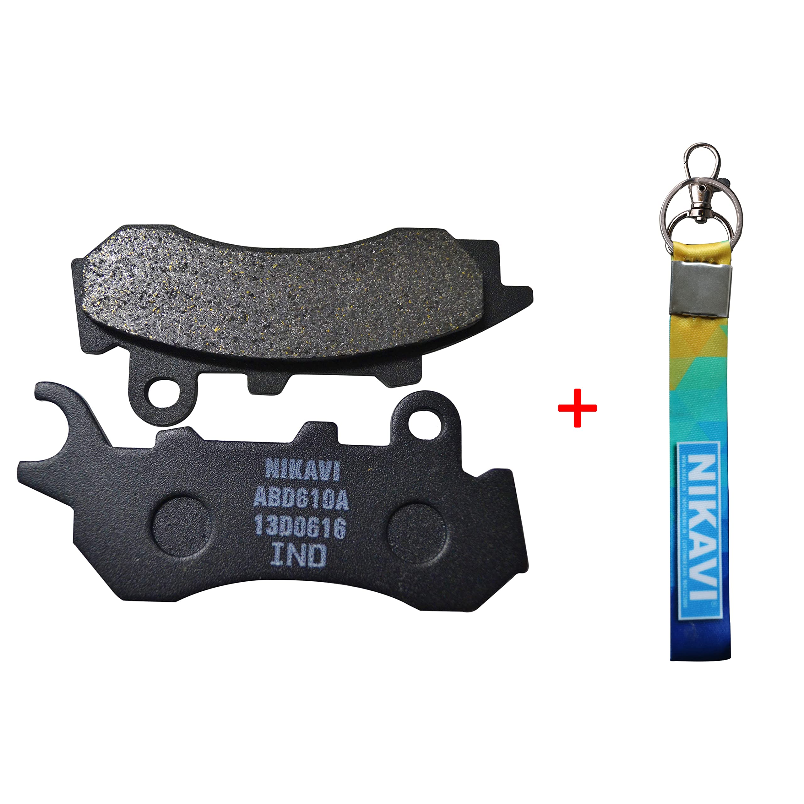 NIKAVI DP27 Front Disc Brake Pads for Honda CB Shine Latest Model - High-Performance Braking, Perfect Fit, Smooth Ride for City Commuting & Daily Use