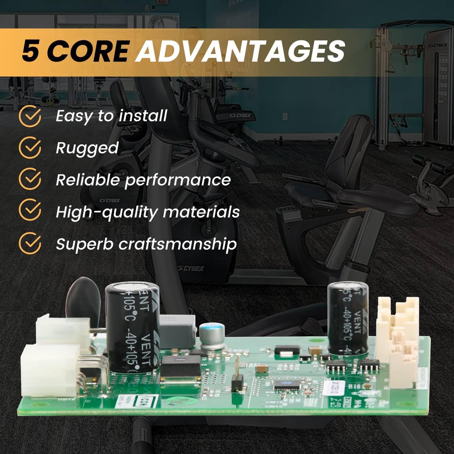430157 Motor Control Board Controller Compatible with NordicTrack S22I & S15I Stationary Bikes - Replacement Part for Indoor Cycling Exercise Equipment