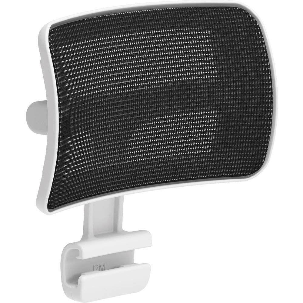 HON Black Office Chair Headrest - Ergonomic Neck Support for Comfortable Desk Work, Gaming, and Home Office Use