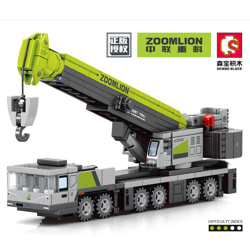 200+ PCS SENBO Engineering Vehicle Toy Set - Construction Trucks & Vehicles for Kids - Perfect for Playtime, STEM Learning, and Birthday Gifts